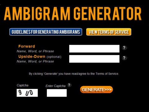Ambigram Generator Free Download Mac